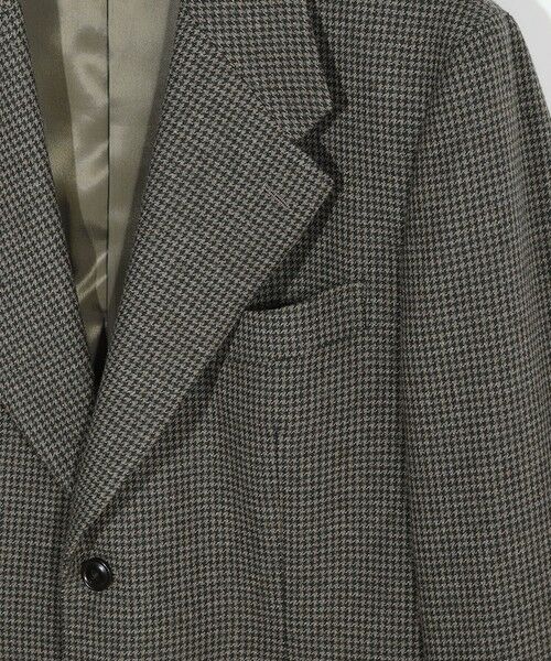MEN'S BIGI / メンズビギ テーラードジャケット | 【50th Anniv . 菊池武夫】WOOL HOUNDSTOOTH JACKET | 詳細3