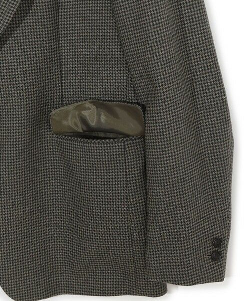 MEN'S BIGI / メンズビギ テーラードジャケット | 【50th Anniv . 菊池武夫】WOOL HOUNDSTOOTH JACKET | 詳細5