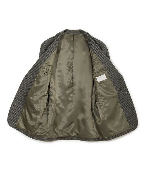 MEN'S BIGI / メンズビギ テーラードジャケット | 【50th Anniv . 菊池武夫】WOOL HOUNDSTOOTH JACKET | 詳細7