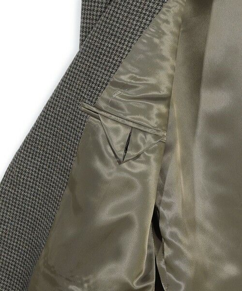 MEN'S BIGI / メンズビギ テーラードジャケット | 【50th Anniv . 菊池武夫】WOOL HOUNDSTOOTH JACKET | 詳細9