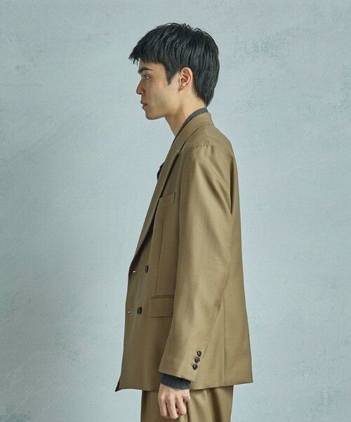MEN'S BIGI / メンズビギ テーラードジャケット | 【50th Anniv . 菊池武夫】TECHWOOL TWILL TAILORED JACKET | 詳細15
