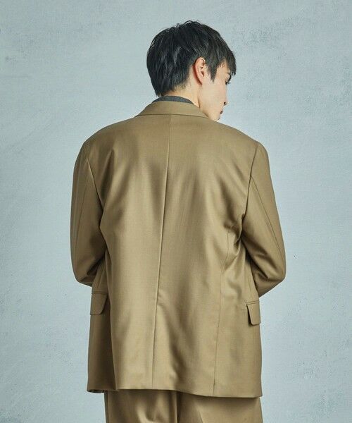 MEN'S BIGI / メンズビギ テーラードジャケット | 【50th Anniv . 菊池武夫】TECHWOOL TWILL TAILORED JACKET | 詳細16