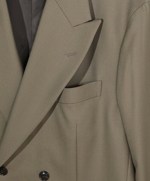 MEN'S BIGI / メンズビギ テーラードジャケット | 【50th Anniv . 菊池武夫】TECHWOOL TWILL TAILORED JACKET | 詳細3