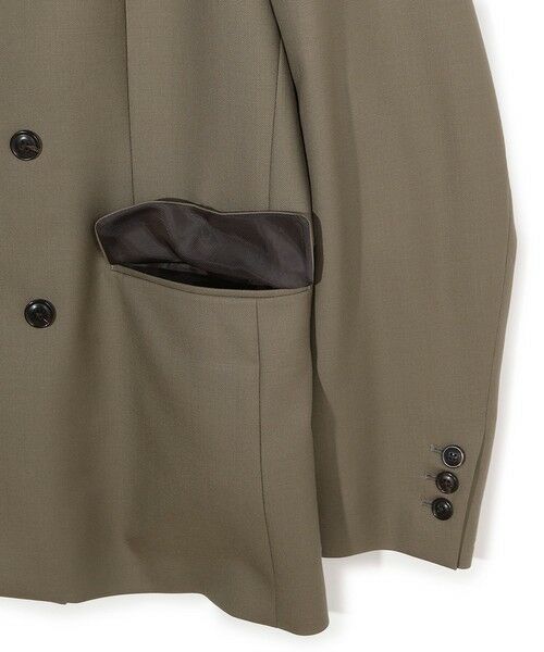 MEN'S BIGI / メンズビギ テーラードジャケット | 【50th Anniv . 菊池武夫】TECHWOOL TWILL TAILORED JACKET | 詳細5
