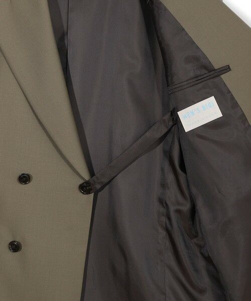 MEN'S BIGI / メンズビギ テーラードジャケット | 【50th Anniv . 菊池武夫】TECHWOOL TWILL TAILORED JACKET | 詳細7