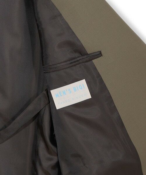 MEN'S BIGI / メンズビギ テーラードジャケット | 【50th Anniv . 菊池武夫】TECHWOOL TWILL TAILORED JACKET | 詳細9