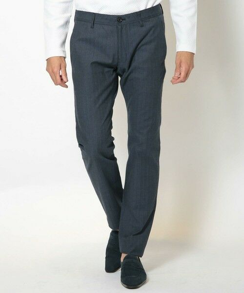 MEN'S BIGI / メンズビギ その他パンツ | シャドーヘリンボーンストレッチパンツ | 詳細9