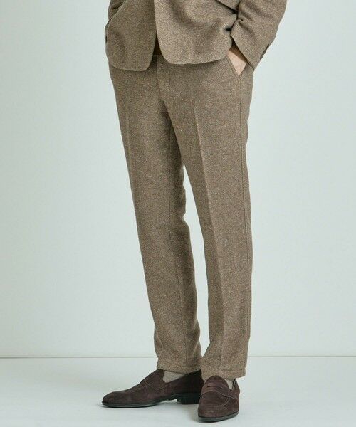 MEN'S BIGI / メンズビギ その他パンツ | シルクネップウール絡みイージーパンツ | 詳細1