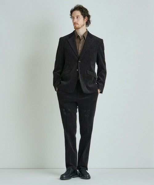 MEN'S BIGI / メンズビギ その他パンツ | シャーリングコーデュロイパンツ＜ストレッチ＞ | 詳細4