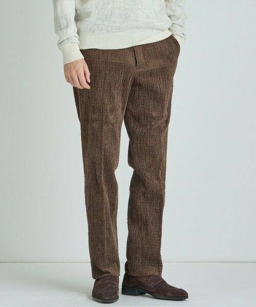 MEN'S BIGI / メンズビギ その他パンツ | シャーリングコーデュロイパンツ＜ストレッチ＞ | 詳細12