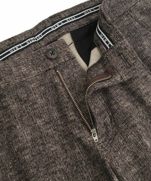 MEN'S BIGI / メンズビギ スラックス・ドレスパンツ | 【ACTIVE TAILOR/アクティブテイラー】ヒートパフォーマーツイード調プリントスラックスパンツ | 詳細11
