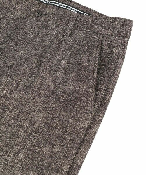 MEN'S BIGI / メンズビギ スラックス・ドレスパンツ | 【ACTIVE TAILOR/アクティブテイラー】ヒートパフォーマーツイード調プリントスラックスパンツ | 詳細12