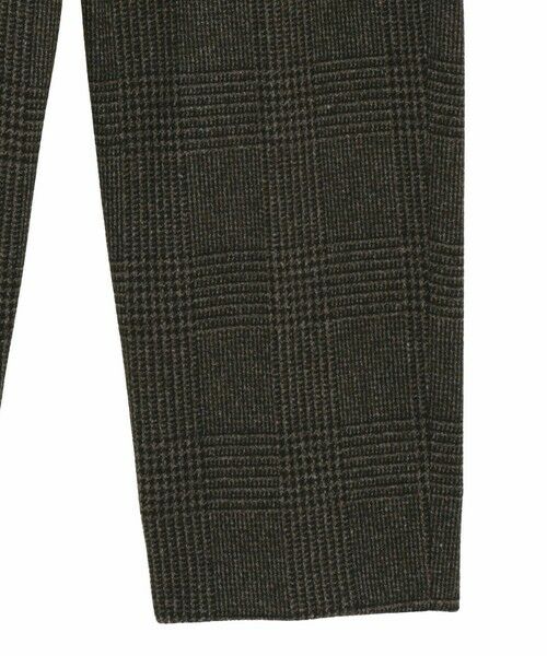 MEN'S BIGI / メンズビギ スラックス・ドレスパンツ | ウールグレンチェック ワイドパンツ | 詳細4