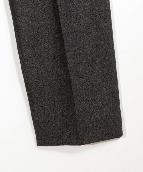 MEN'S BIGI / メンズビギ スラックス・ドレスパンツ | メランジウール 2タックテーパードワイドパンツ | 詳細11