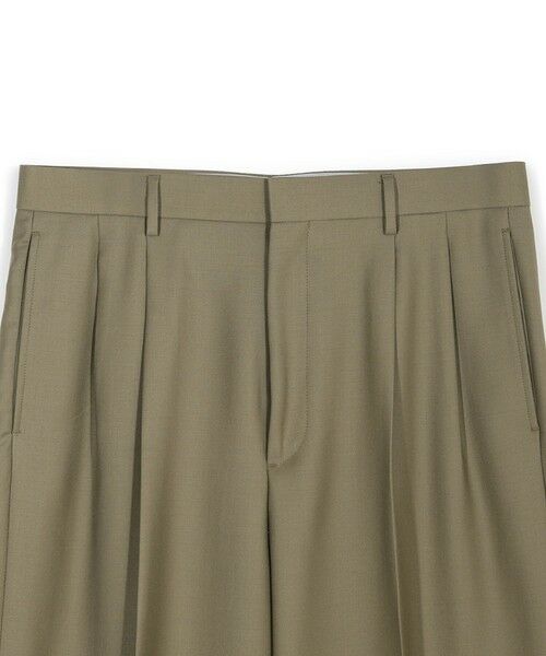 MEN'S BIGI / メンズビギ スラックス・ドレスパンツ | 【50th Anniv . 菊池武夫】TECHWOOL TWILL PANTS | 詳細1