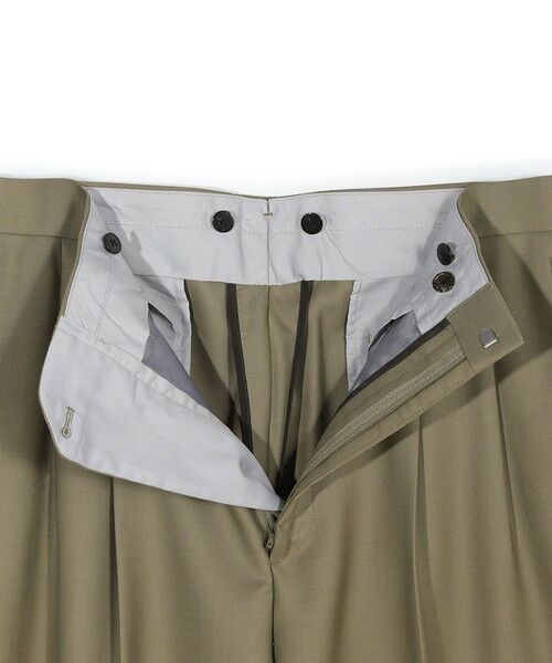 MEN'S BIGI / メンズビギ スラックス・ドレスパンツ | 【50th Anniv . 菊池武夫】TECHWOOL TWILL PANTS | 詳細2