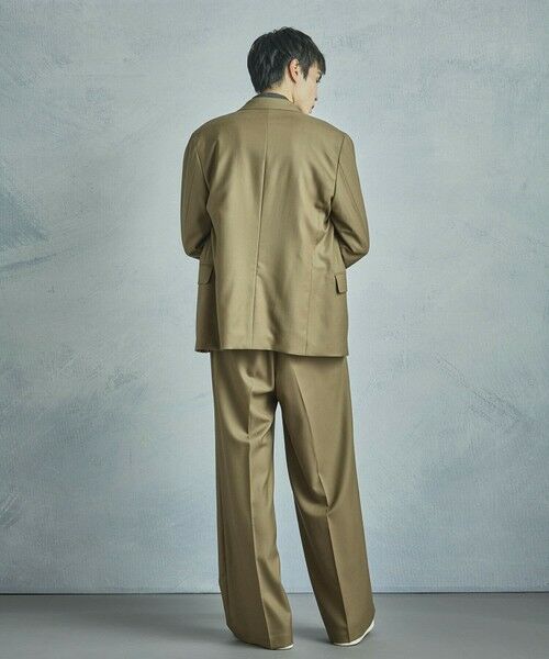 MEN'S BIGI / メンズビギ スラックス・ドレスパンツ | 【50th Anniv . 菊池武夫】TECHWOOL TWILL PANTS | 詳細14