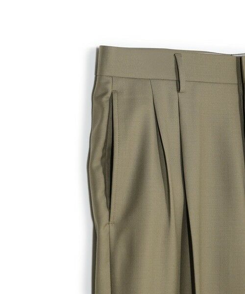 MEN'S BIGI / メンズビギ スラックス・ドレスパンツ | 【50th Anniv . 菊池武夫】TECHWOOL TWILL PANTS | 詳細4