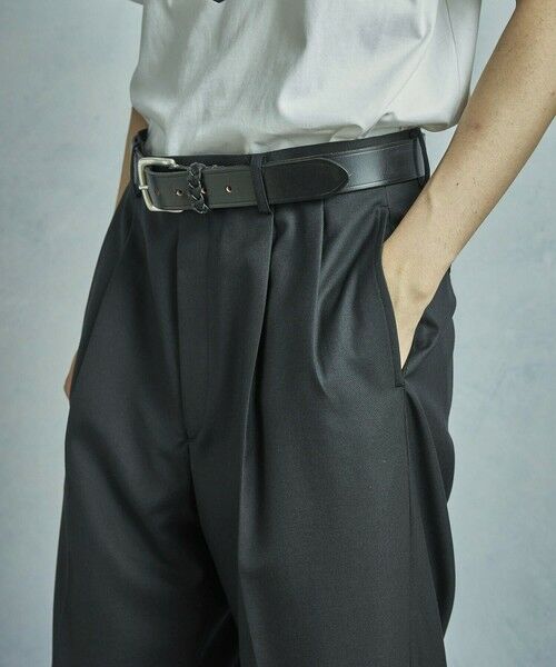 MEN'S BIGI / メンズビギ スラックス・ドレスパンツ | 【50th Anniv . 菊池武夫】TECHWOOL TWILL PANTS | 詳細22