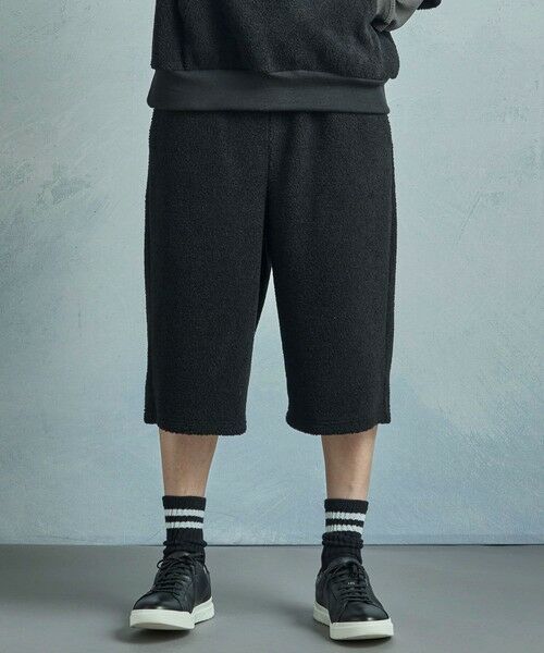 MEN'S BIGI / メンズビギ ショート・ハーフ・半端丈パンツ | 【50th Anniv . 菊池武夫】WOOL BOA SHORT PANTS | 詳細8