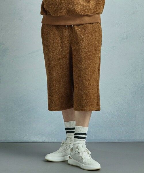 MEN'S BIGI / メンズビギ ショート・ハーフ・半端丈パンツ | 【50th Anniv . 菊池武夫】WOOL BOA SHORT PANTS | 詳細16