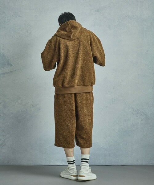 MEN'S BIGI / メンズビギ ショート・ハーフ・半端丈パンツ | 【50th Anniv . 菊池武夫】WOOL BOA SHORT PANTS | 詳細20