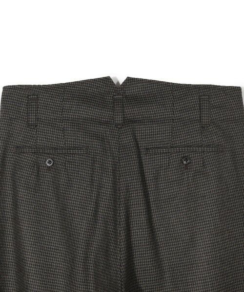 MEN'S BIGI / メンズビギ スラックス・ドレスパンツ | 【50th Anniv . 中田 慎介】 WOOL HOUND'S TOOTH WIDE PANTS | 詳細8
