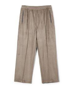 【50th Anniv . 中田 慎介】 SUEDE LIKE/HOUND’S TOOTH TRACK PANTS