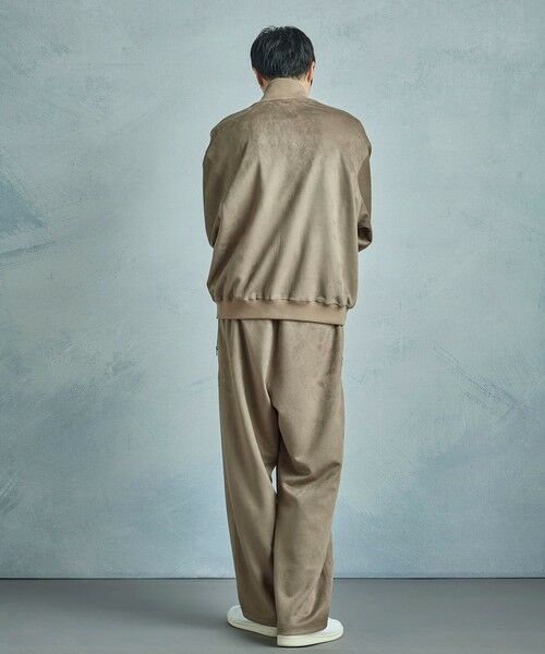 MEN'S BIGI / メンズビギ その他パンツ | 【50th Anniv . 中田 慎介】 SUEDE LIKE/HOUND’S TOOTH TRACK PANTS | 詳細3