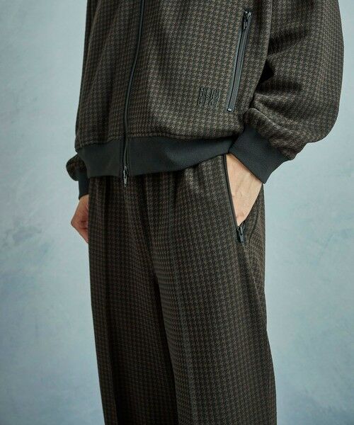 MEN'S BIGI / メンズビギ その他パンツ | 【50th Anniv . 中田 慎介】 SUEDE LIKE/HOUND’S TOOTH TRACK PANTS | 詳細8