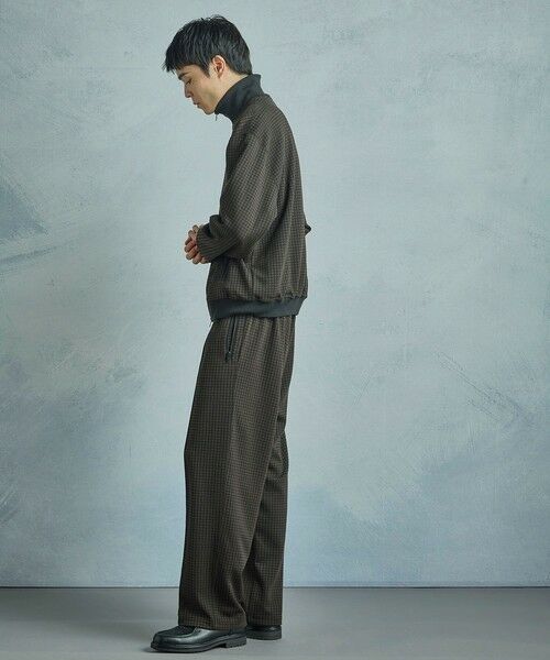 MEN'S BIGI / メンズビギ その他パンツ | 【50th Anniv . 中田 慎介】 SUEDE LIKE/HOUND’S TOOTH TRACK PANTS | 詳細11