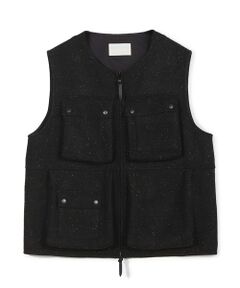 MEN'S BIGI / メンズビギ ベスト | 【50th Anniv . 菊池武夫】HARRIS TWEED COLOR NEP VEST