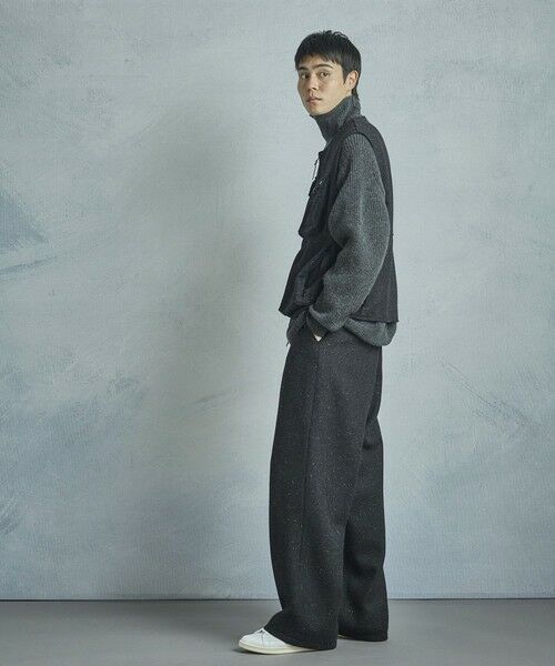 MEN'S BIGI / メンズビギ ベスト | 【50th Anniv . 菊池武夫】HARRIS TWEED COLOR NEP VEST | 詳細15