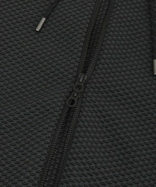 MEN'S BIGI / メンズビギ スウェット | ハニカムニット ジップパーカー | 詳細11