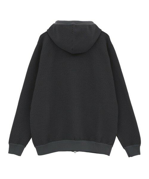 MEN'S BIGI / メンズビギ スウェット | ハニカムニット ジップパーカー | 詳細14