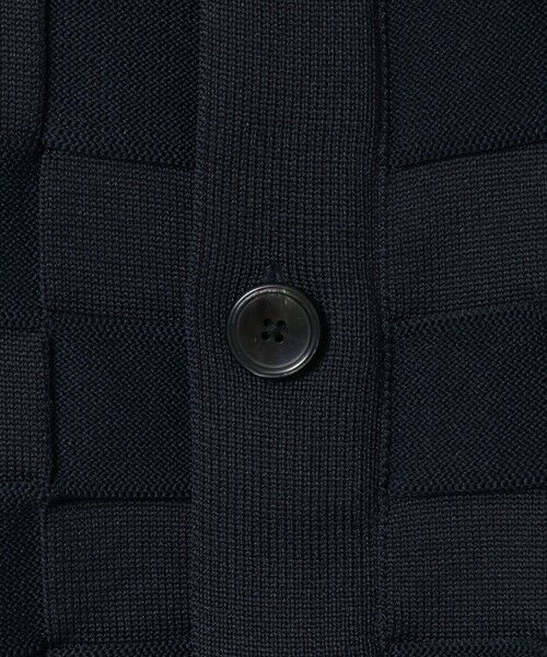 MEN'S BIGI / メンズビギ カーディガン・ボレロ | 【ACTIVE TAILOR/アクティブテイラー】リンクスブロックジャカードカーディガン | 詳細2