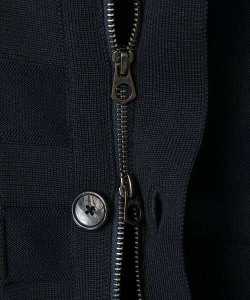 MEN'S BIGI / メンズビギ カーディガン・ボレロ | 【ACTIVE TAILOR/アクティブテイラー】リンクスブロックジャカードカーディガン | 詳細3