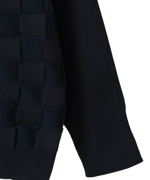 MEN'S BIGI / メンズビギ カーディガン・ボレロ | 【ACTIVE TAILOR/アクティブテイラー】リンクスブロックジャカードカーディガン | 詳細4