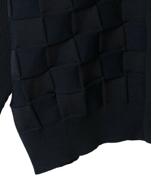 MEN'S BIGI / メンズビギ カーディガン・ボレロ | 【ACTIVE TAILOR/アクティブテイラー】リンクスブロックジャカードカーディガン | 詳細9