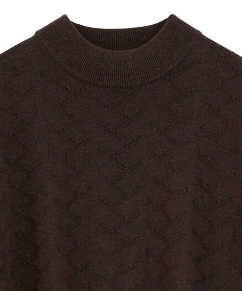 MEN'S BIGI / メンズビギ ニット・セーター | 【ACTIVE TAILOR/アクティブテイラー】12Gジャカードモックネックニット | 詳細5