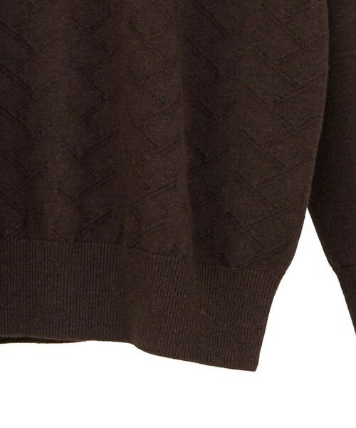 MEN'S BIGI / メンズビギ ニット・セーター | 【ACTIVE TAILOR/アクティブテイラー】12Gジャカードモックネックニット | 詳細7