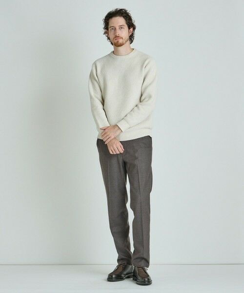 MEN'S BIGI / メンズビギ ニット・セーター | メランジ調モールニット | 詳細2