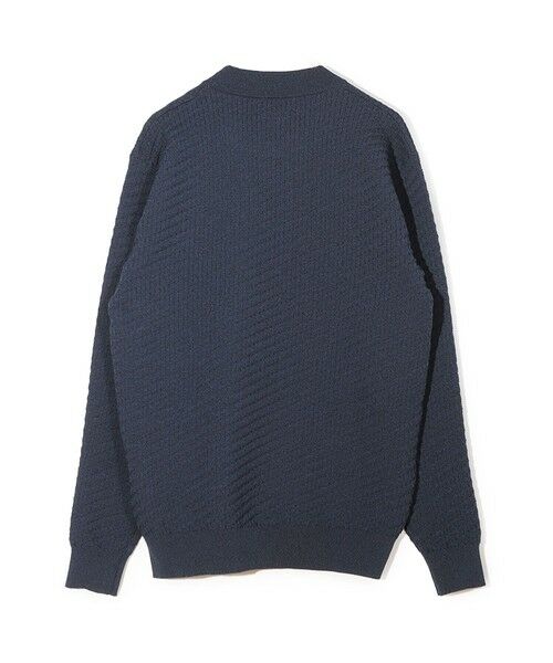 MEN'S BIGI / メンズビギ ニット・セーター | 【COLE HAAN/コール ハーン】別注ブリスタージャガードハイゲージニットTEE＜マシンウォッシャブル＞ | 詳細6