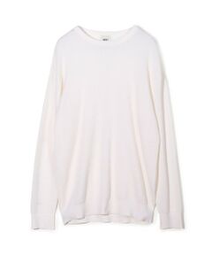 MEN'S BIGI / メンズビギ ニット・セーター | メリノウール ワッフル編みニット