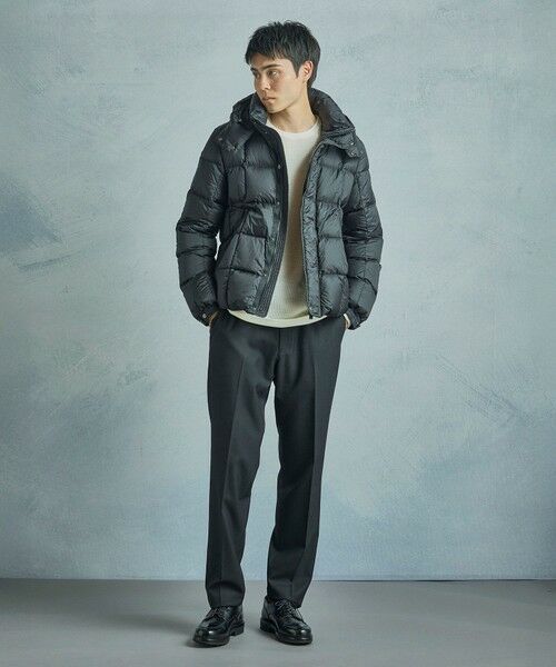 MEN'S BIGI / メンズビギ ニット・セーター | メリノウール ワッフル編みニット | 詳細2