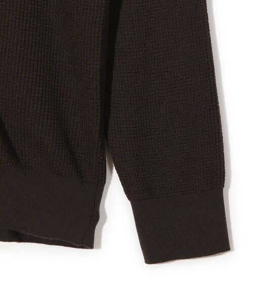 MEN'S BIGI / メンズビギ ニット・セーター | メリノウール ワッフル編みニット | 詳細12