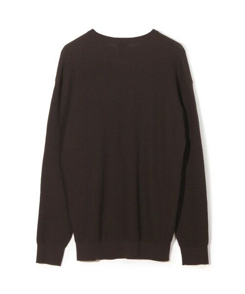 MEN'S BIGI / メンズビギ ニット・セーター | メリノウール ワッフル編みニット | 詳細13