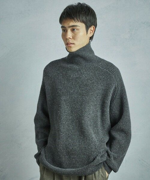 MEN'S BIGI / メンズビギ ニット・セーター | 【50th Anniv . 菊池武夫】5G TURTLENECK KNIT | 詳細7