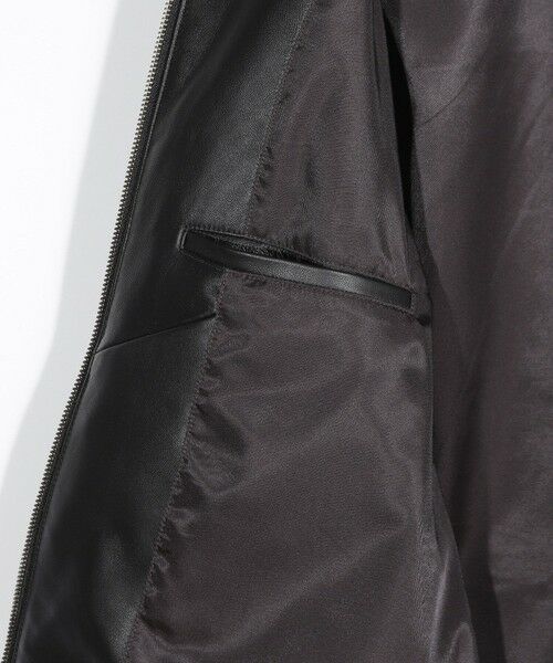 MEN'S BIGI / メンズビギ ブルゾン | クロームタンニングシープレザージャケット | 詳細6