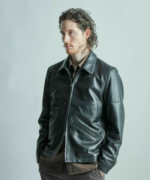 MEN'S BIGI / メンズビギ ブルゾン | クロームタンニングシープレザージャケット | 詳細7